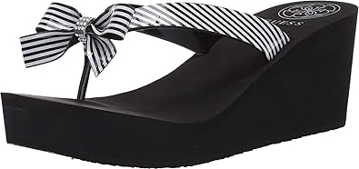 guess flip flops amazon