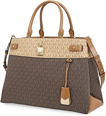 michael kors gramercy signature satchel