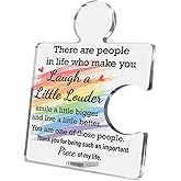 Co Worker Gifts Coworkers Appreciation Gift Thank You Gifts for Coworkers Friends Colleagues Co Workers Friendship Acrylic Puzzle Piece Plaque Sign Office Desk Decor