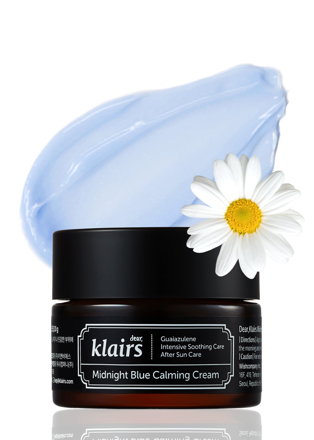 クレアス (Klairs) ミッドナイトブルー・カーミングクリーム 30g 韓国コスメ スキンケア 保湿 顔 クリーム ナイトクリーム うるおい ヴィーガン 日焼け後のケア シカ クール 清涼感 Korean Skincare商品画像
