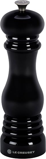 Le Creuset Classic Pepper Mill Grinder Chip-Resistant ABS 40g 21 cm Black
