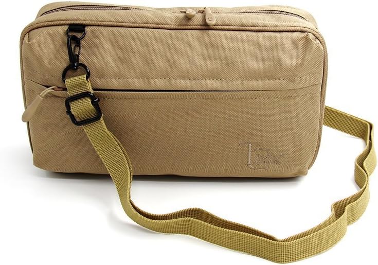 Travel Clever Unisex-Adult Passport Organizer Messenger Bag