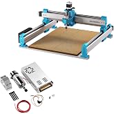 Genmitsu CNC Router Machine 4040-PRO for Woodworking + Air-Cooled 300W Brush DC Spindle Motor