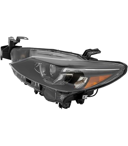 Left & Right Headlights Halogen Headlamp For Mazda 3 Sport Hatchback Sedan 1