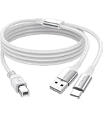 MIDI Keyboard USB Cable Cord Compatible for AKAI Professional MPK Mini MK3, MPK Mini Plus,MPD218,LPK25, APC Key 25 MK2, LPD8 - MIDI Keyboard Controller Cable