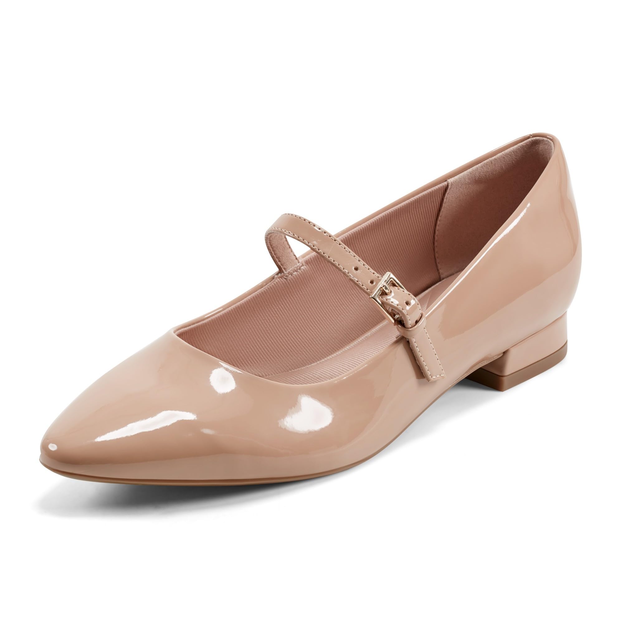 Rockport Women’s Taren, Natural Leather, 5.5 Wide