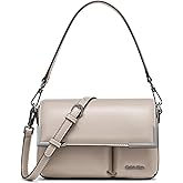 Calvin Klein womens Mica Organizational Flap Crossbody
