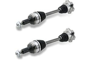 ENTURBO 2 PCS NCV10143 Front CV Axle Shafts Assembly Fit for 4WD 2007-2020 Chevy Silverado 1500 Tahoe Cadillac Escalade ESV GMC Sierra 1500 Yukon,2007-2013 Avalanche Escalade EXT,Driver Passenger Side CV Axle