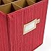 Santas Bags Holiday Collectibles & Nutcracker Storage Box with Dividers (Polka Dot)