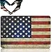 for MacBook Pro 15 Inch Case A1990/A1707 (Release 2019/2018/2017/2016), iZi Way US Patriots Rubberized Hard Shell Cover for Apple Laptop Mac Pro 15 with Touch Bar & Retina Display - American Flag