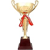 SINGOMON 1PC Large Trophy Gold Trophy Cup 18 inch Giant Trophy Metal Trophy Award for Sports Championships, Soccer Events, To
