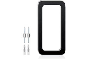 SPNO1-MS 5 Inch Floating Aluminum House Address Numbers Letters, Modern Metal House Numbers for Outside, Black Metal Door Address Letter and Number for Home Garden Office Apartment (0)