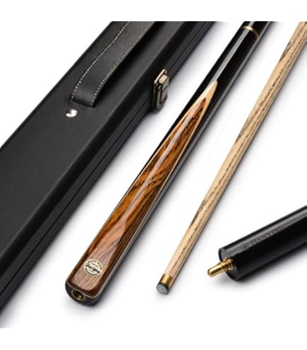 Amazon.com : pindaprda Handmade 3/4 Joint Snooker Cue, 57