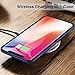 VANMASS iPhone X Case Matte Finish Flexible Soft Gel TPU Sleek Cover Shell Thin Slim Fit Apple Original Natural Touch Apple iPhone X - Dark Blue