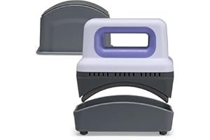 OFFNOVA Hat Heat Press Machine for Caps with 4 Heating Levels & Auto-Off, Hat Heat Press with Curved Heating Plate for Vinyl, Sublimation, Heat Transfer Projects