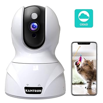 Amazon.com: KAMTRON cámara HD de seguridad IP ...