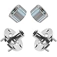 TRQ Front Wheel Bearing & Hub Kit LH RH Kit Set Compatible with 05-10 Scion tC New