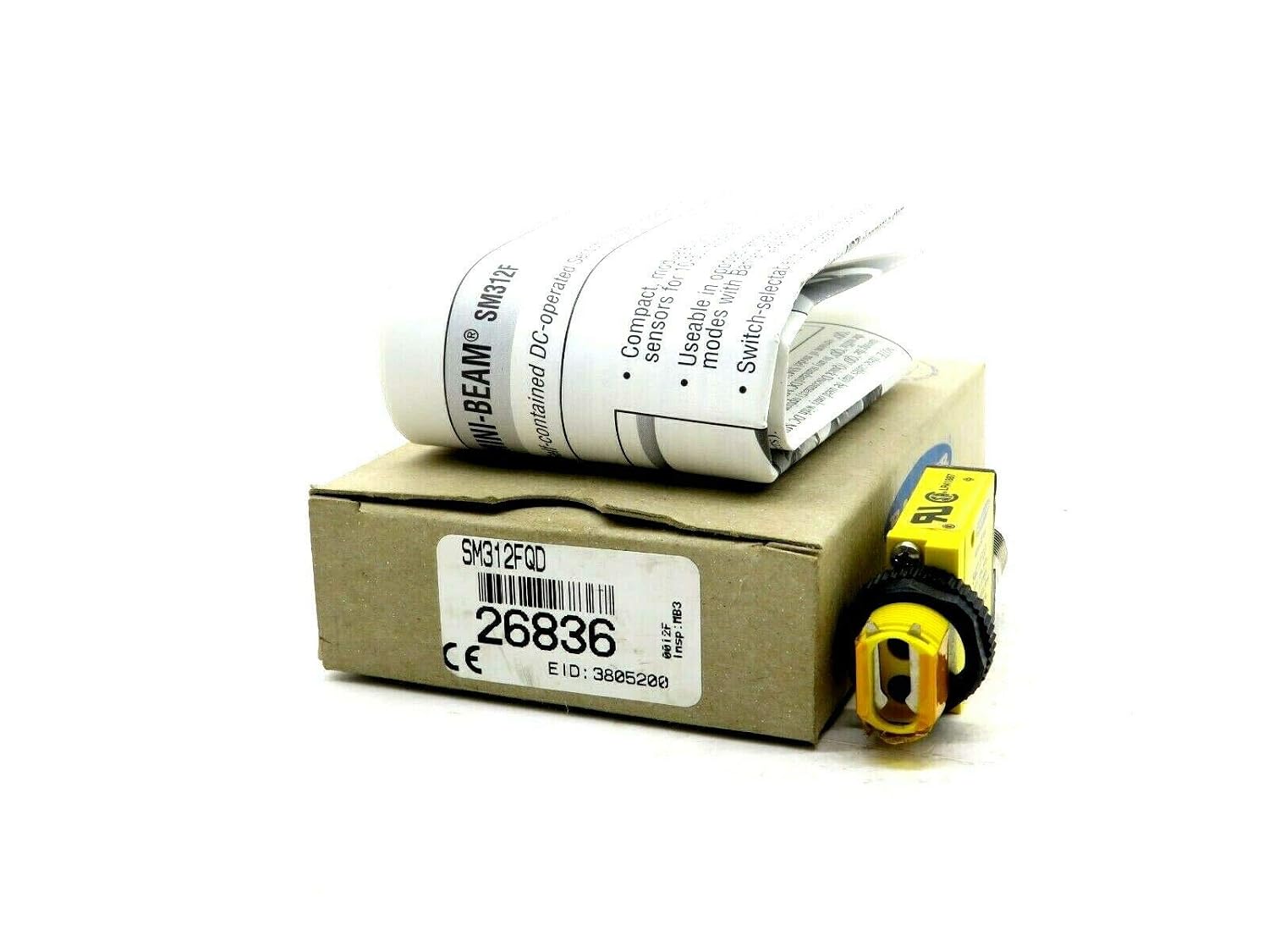Banner Engineering Sm312fqd 26836 Mini Beam Infrared 880 Nm