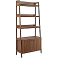 Amazon.com: Modway 33" Bookshelf Display Case in Walnut : Home & Kitchen