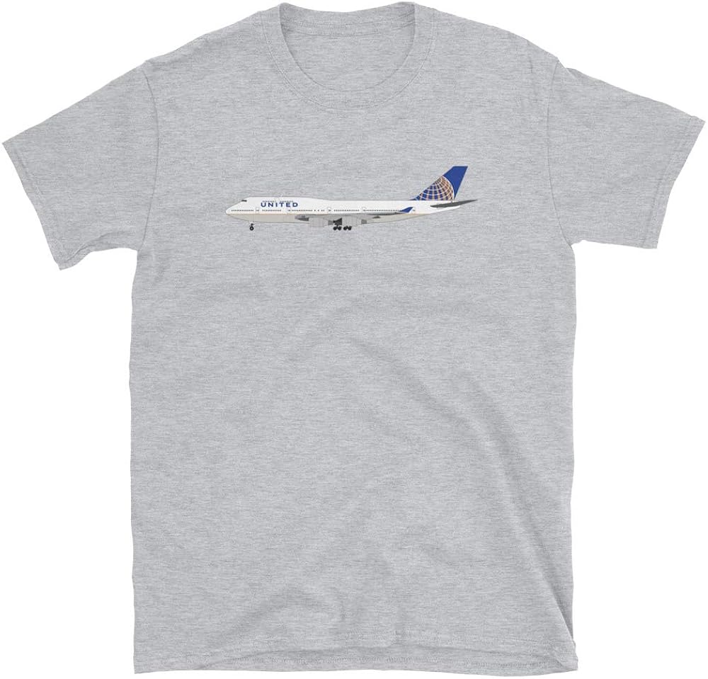United Airlines Boeing 747-400 Unisex T-Shirt