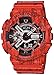 Casio G-Shock Black Dial Red Resin Quartz Male Watch GA110SL-4ACR
