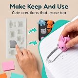 PURPLE LADYBUG Adorable Animals EraserLab DIY Clay Kit 8 Colors view 8