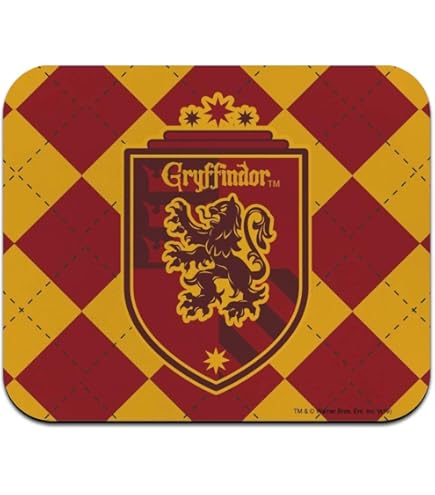 Harry Potter Slytherin Painted Crest Low Profile Thin Mouse Pad Mousepad