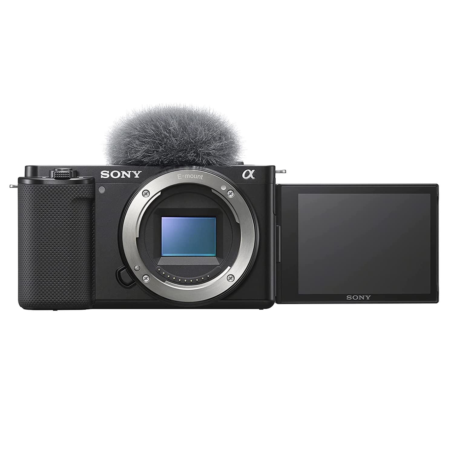 Sony ZV-E10 Mirrorless Vlog Camera (APS‑C Sensor, 4K Video, Flip Screen, Real-Time Eye AF, Ideal for Content Creators)
