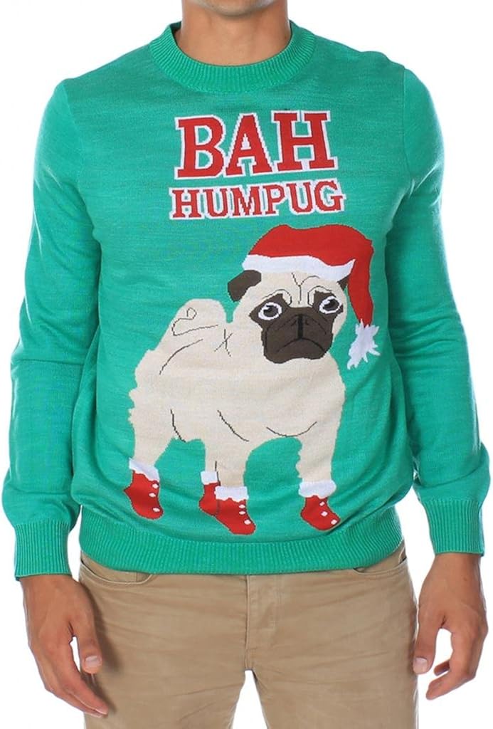 pug holiday sweater