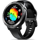 Voice Caddie T11 PRO GPS Golf Watch AMOLED Display, Green Undulation No Monthly Subscription 40k+ Preinstalled Courses w/Shot Tracking, Practice Tempo Mode, Putt View 1.3" OLED Touchscreen Plus V-A.I