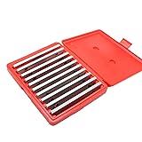 Nakkaa 10 Pcs Precision Parallel Set 1/8 x 6 in