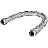 PROFLO PFXCHGT24 1 FIP 24" Stainless Steel COR Water Heater Connector - N/A