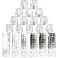 Hangnuo 120 PCS Rhinestone Silver Napkin Rings for Wedding Reception Baby Shower Party Decoration - Sparkling Bows for Napkins, Chair Sash, Tablecloth, Curtain
