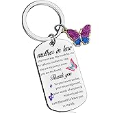 Crizaor Valentines Day Gifts For Mother In Law Mothers Day Gifts For Mother In Law Birthday Gifts For Mothers From Daughter-In-Law Unique Keychian Gift From Bride Groom Keyring Christmas