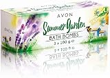 Avon Summer Garden Bath Bombs 3 x 100g Orange Blossom Honey Lavender view 2