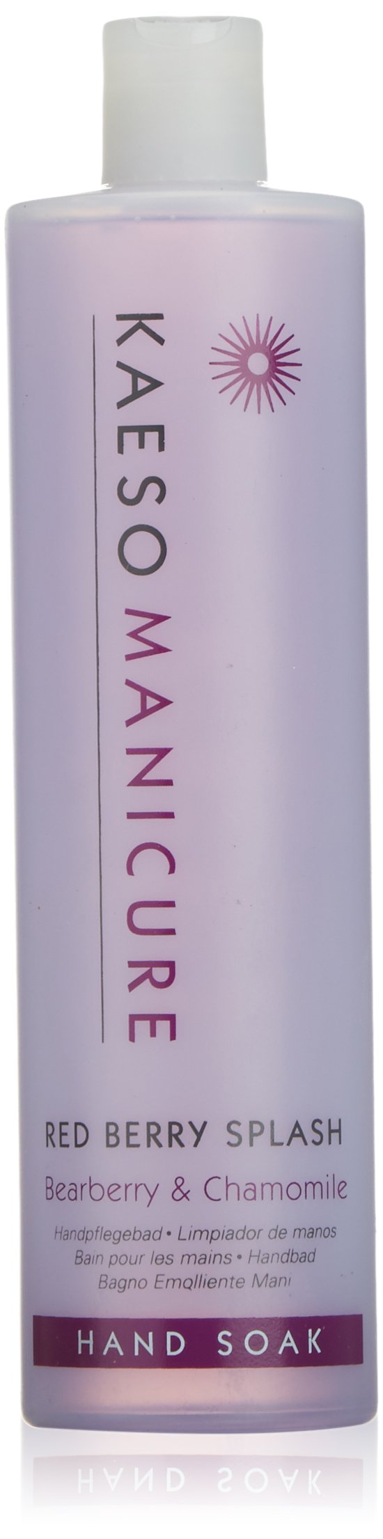 Kaeso Bearberry & Chamomile Hand Soak 495ml – Soothing & Cleansing Soak for Manicure – Hydrating & Softening Hand Care – Professional Salon Size