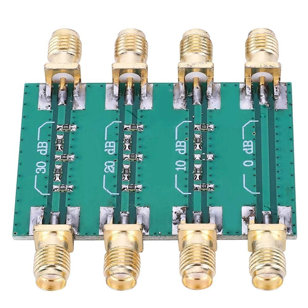 RF Fixed Attenuator DC-4.0GHz SMA Double Female Head Radio Frequency Fixed Attenuator Module Electronic Components 50Ω