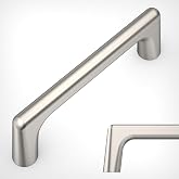 Amerdeco 10 Pack Brushed Satin Nickel Cabinet Pulls 3" | Kitchen Cabinet Handles Hardware Kitchen Handles for Cabinets Cupboard Handles Drawer Pulls ZH0041