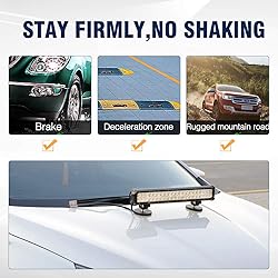 Magnetic Base LED Light Bar Mounting Brackets