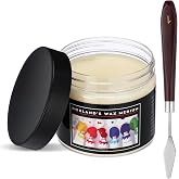Conelist 4 oz Cold Wax Medium with Palette Knife for Oil Painting | Matte Protective Coat, Waterproof Dustproof, for Watercolor Acrylic, Extends Dry Time, Adds Texture Depth to Art