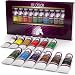 Oil Paint Set - 12ml x 12 Tubes - Artists Quality Art Paints - Oil-Based Color - Professional Painting Supplies - MyArtscape