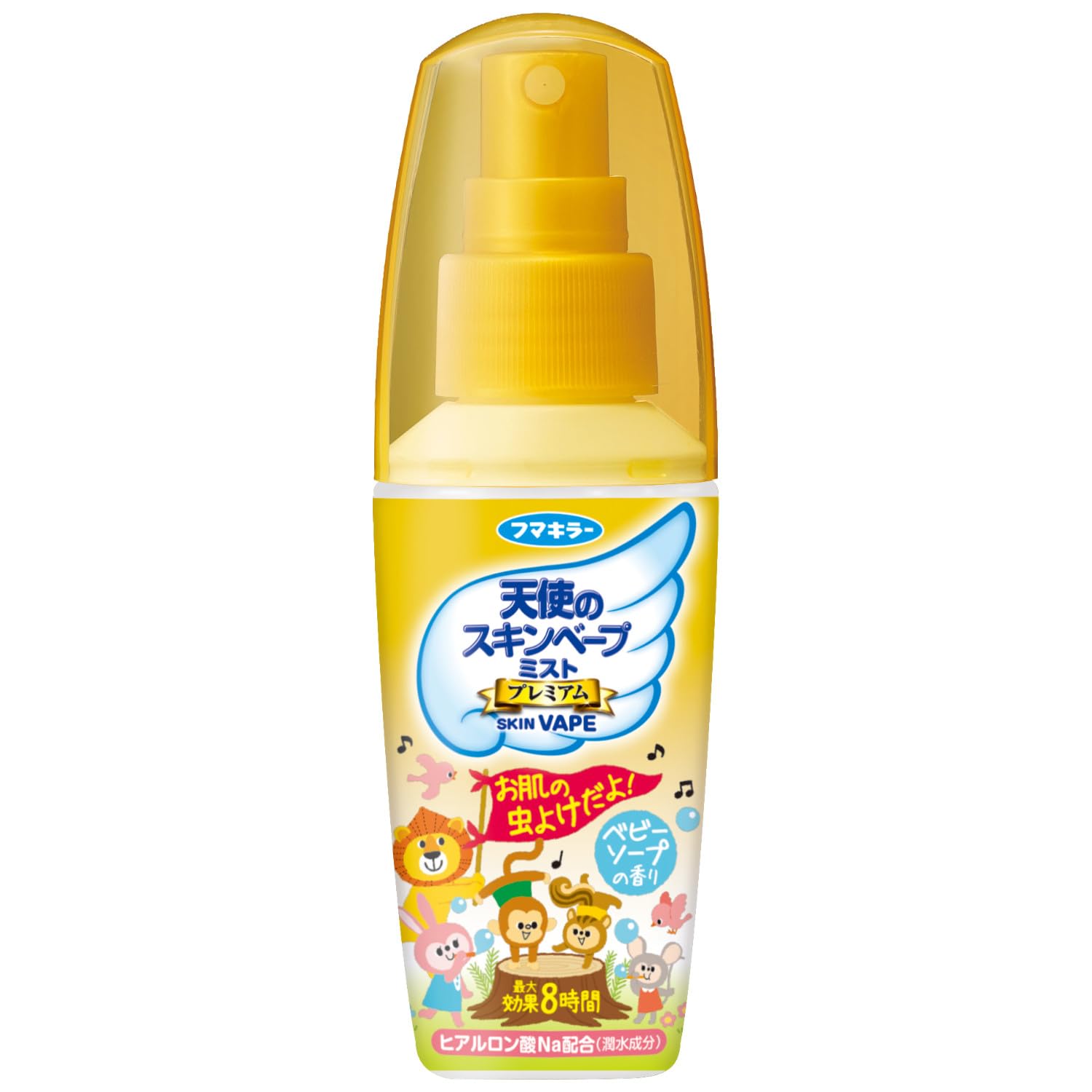 スキンベープ 天使のスキンベープ 虫除けスプレー イカリジン ミストタイプ 60ml プレミアム ベビーソープの香り マダニ トコジラミ適用商品画像