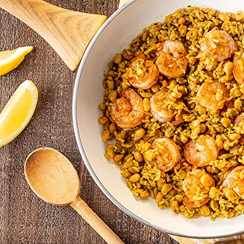 Zatarain's Garden District Kitchen Lemon Butter and Herb Brown Rice with White Beans, 5.7 oz