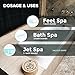 Tortuga Life Luxury Bath Bombs Gift Set with Bubble Bath Soap-6 Large Ultra Lush Bath Fizzies-Handmade with Essential Oils