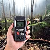 Wood Moisture Meter, DYTesa Digital Moisture Meter, ± 0.5% Accuracy Wood Detector Moisture Meter, 2 Pins / 4 Types of Wood Species / LCD Display, Moisture Sensor Detector Range 0% to 99.9%