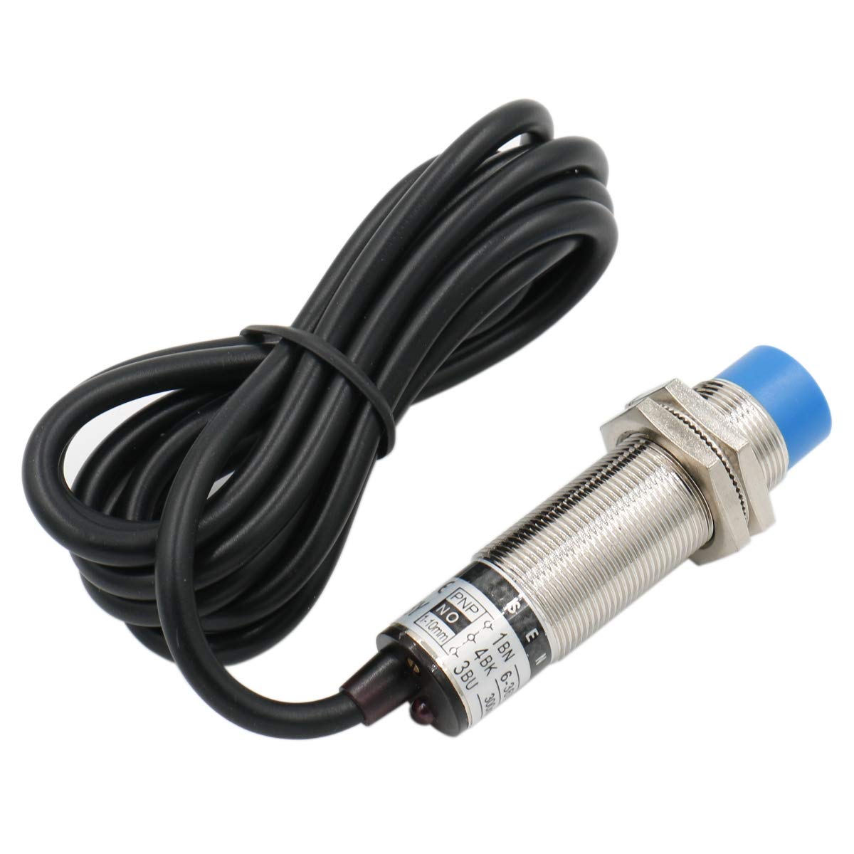 Heschen M18 Capacitive Proximity Sensor Switch Non-Shield Type LJC18A3-B-Z/BY Detector 1-10mm 10-30VDC 200mA PNP Normally Open(NO) 3 Wires - Image 3