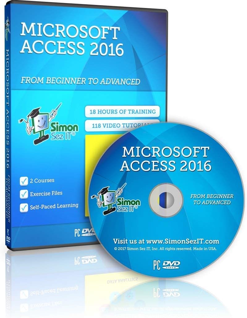 Master Access 2016 Training Course - 18 Hours of Access 2016 Training for Beginner, Intermediate and Advanced Learners