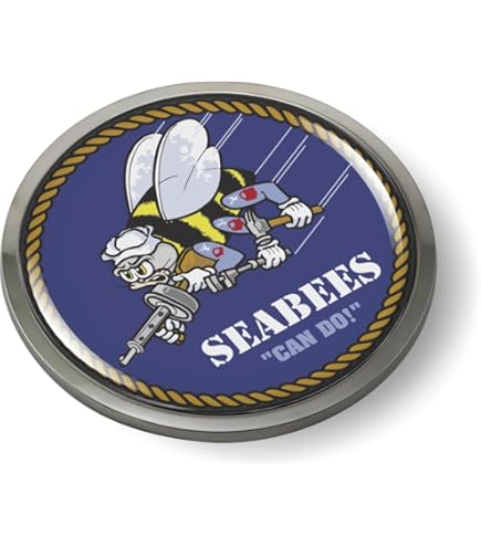 Amazon.com: BestLicensePlateFrames - U.S. Navy Seabees Naval