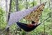 Rolling Fox Tarp Shelter Waterproof lightweight Hammock Camping and Survival Tarp Shelter (Camo, 360x280 cm)