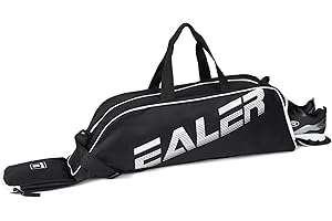 EALER Baseball Bat Tote Bag & T-ball, Softball Equipment Bag - Gear for Kids, Youth, and Adults Holds Bat, Helmet, Glove, Cle